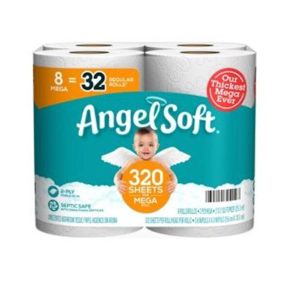 Procomfort Angel Soft Mega Toilet Paper, PK8 PR3854529 - main